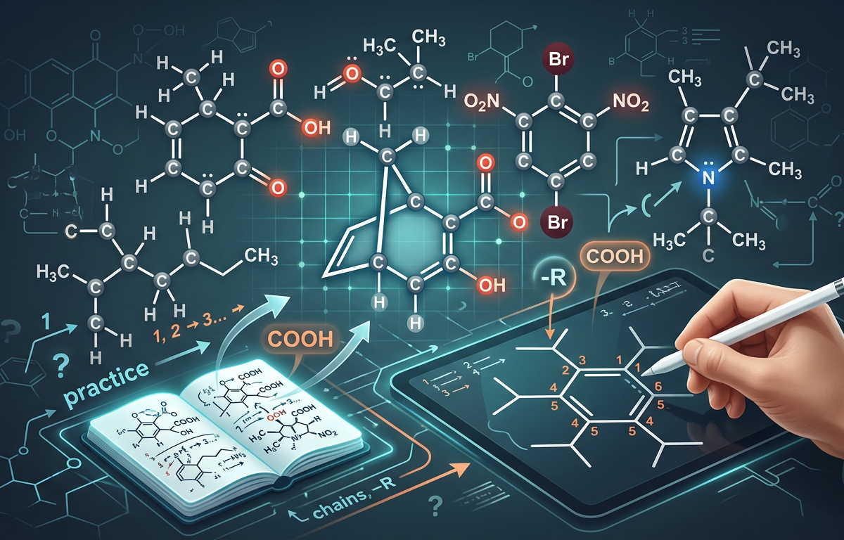 Naming Polyfunctional Molecules: Advanced IUPAC Priority Rules