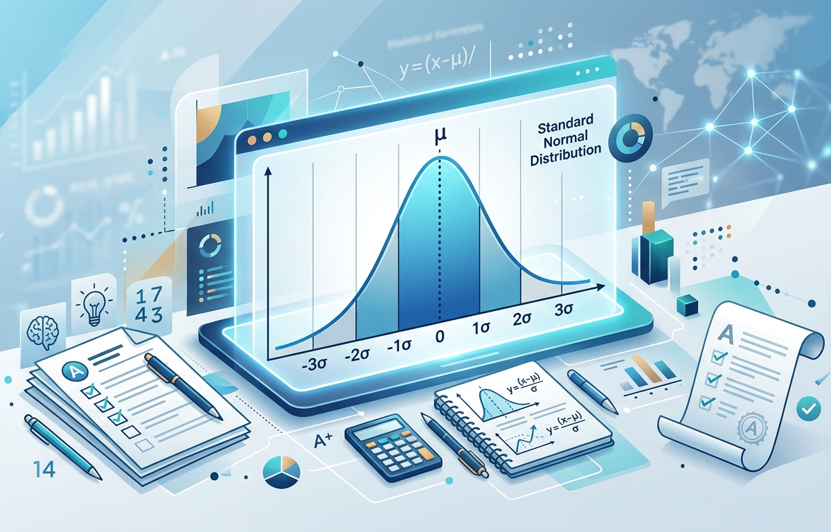 Z-Score Practice Questions with Answers