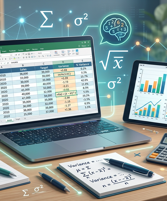 Medium Variance Calculation Practice Questions