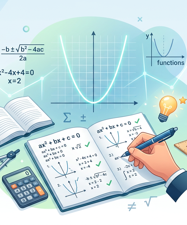 Quadratic Equations Practice Questions with Answers