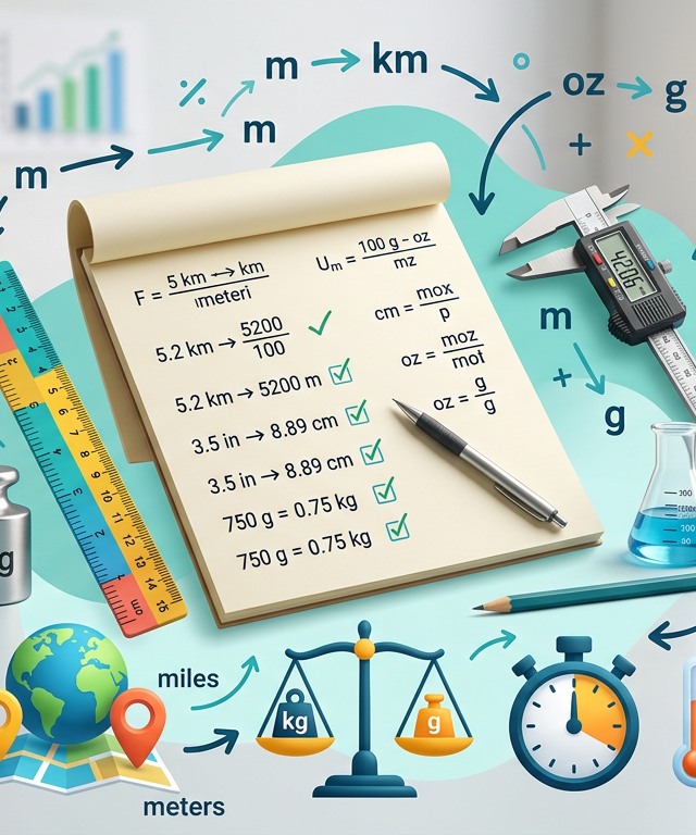 Unit Conversion Practice Questions with Answers