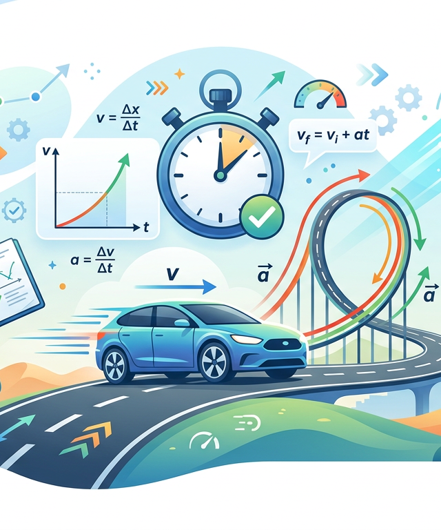 Velocity and Acceleration Practice Questions with Answers