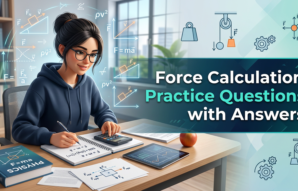 Force Calculation Practice Questions with Answers