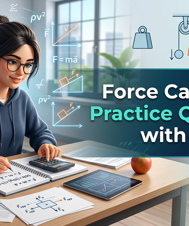 Force Calculation Practice Questions with Answers