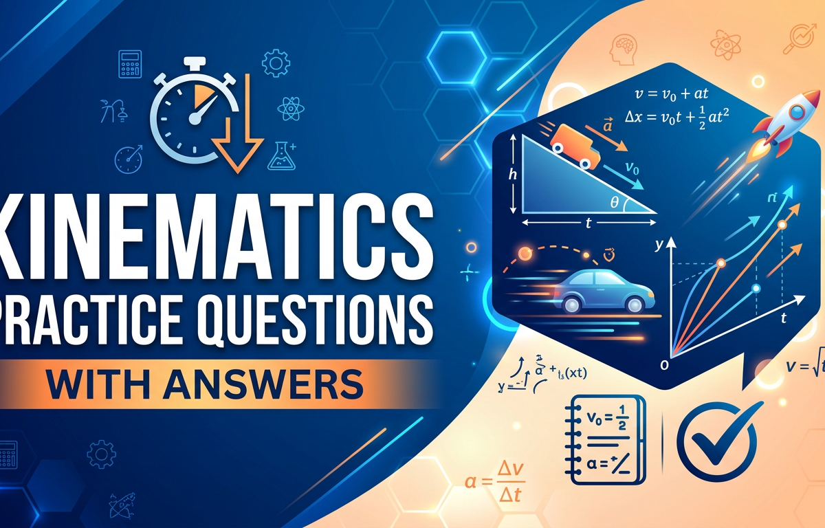 Kinematics Practice Questions with Answers