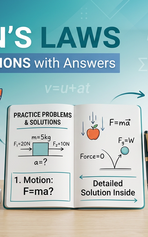 Newton’s Laws Practice Questions with Answers
