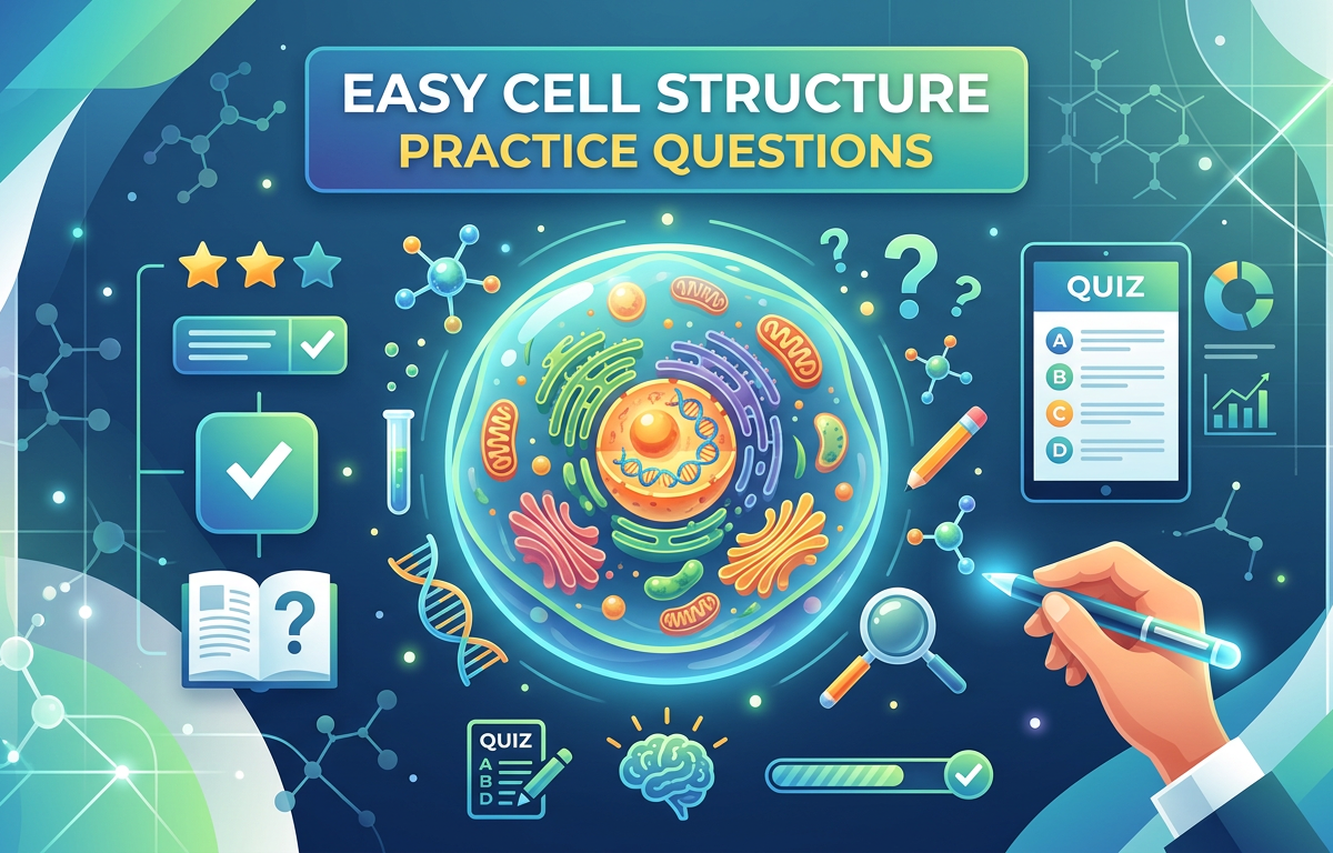 Easy Cell Structure Practice Questions Practice Questions