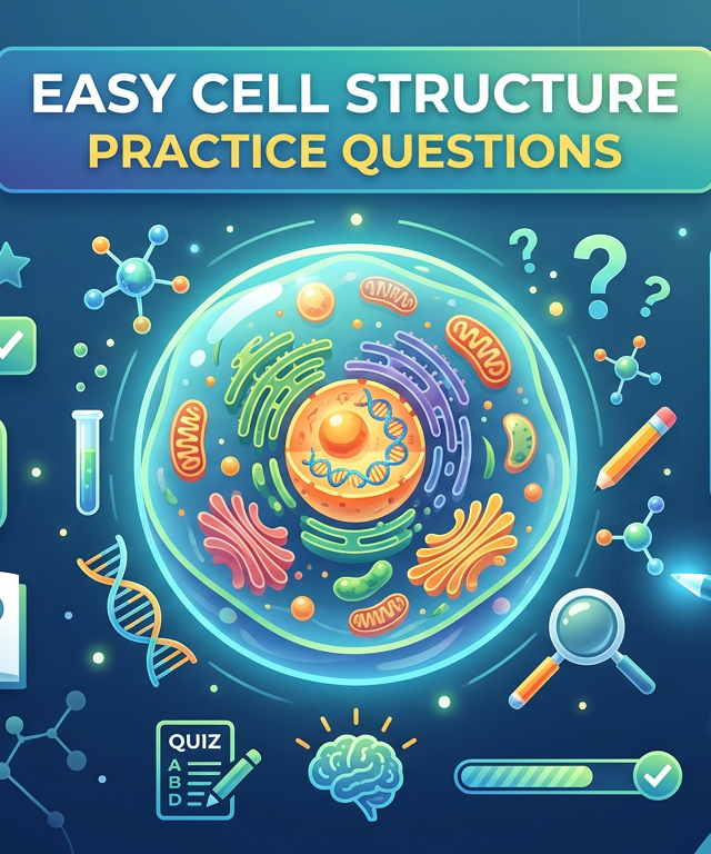 Easy Cell Structure Practice Questions Practice Questions