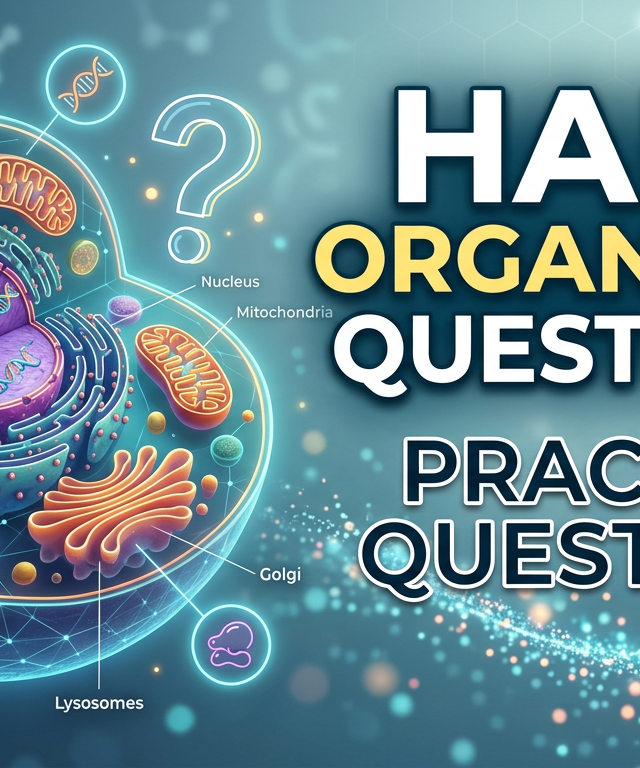 Hard Organelles Questions Practice Questions