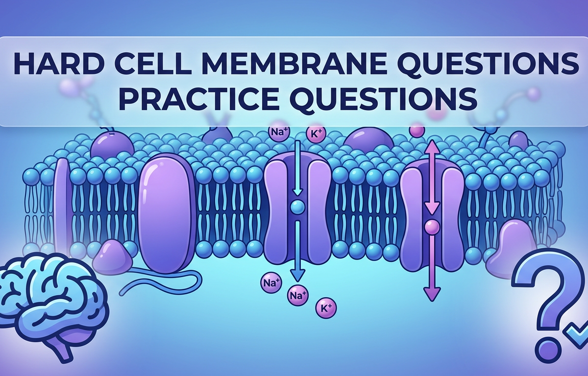 Hard Cell Membrane Questions Practice Questions