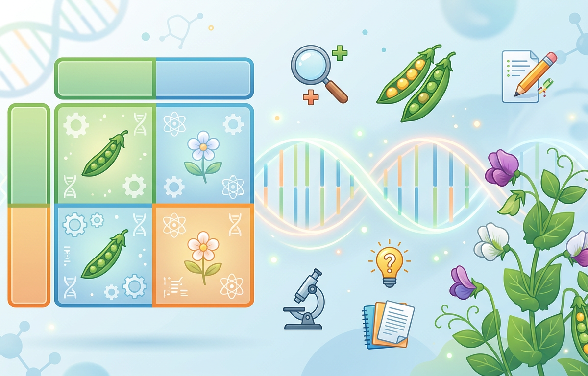 Predicting Genetic Traits: Solving Punnett Square Ratios and Crosses