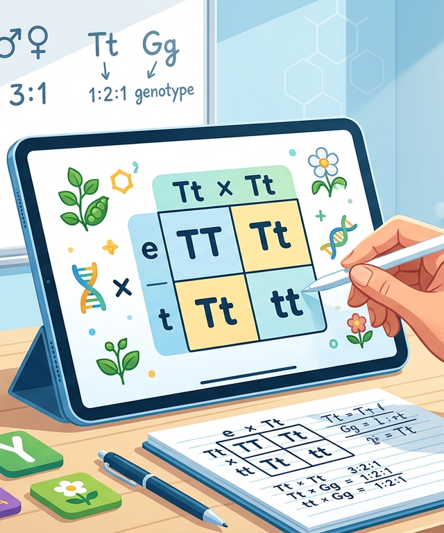 Medium Punnett Square Problems Practice Questions