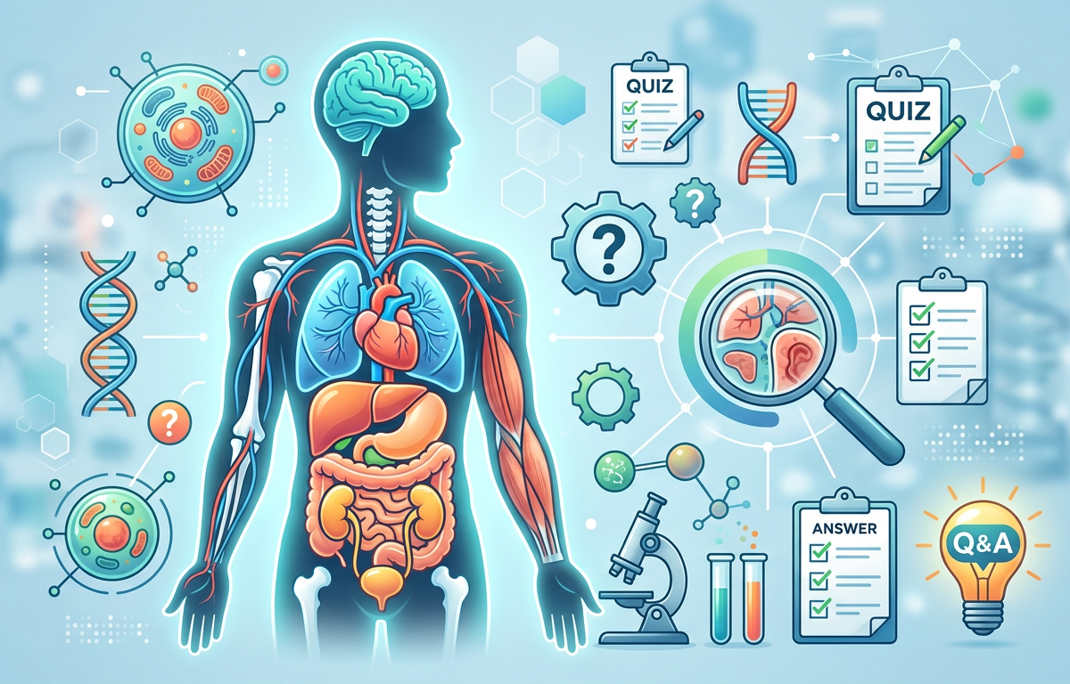 Organ System Questions Practice Questions with Answers