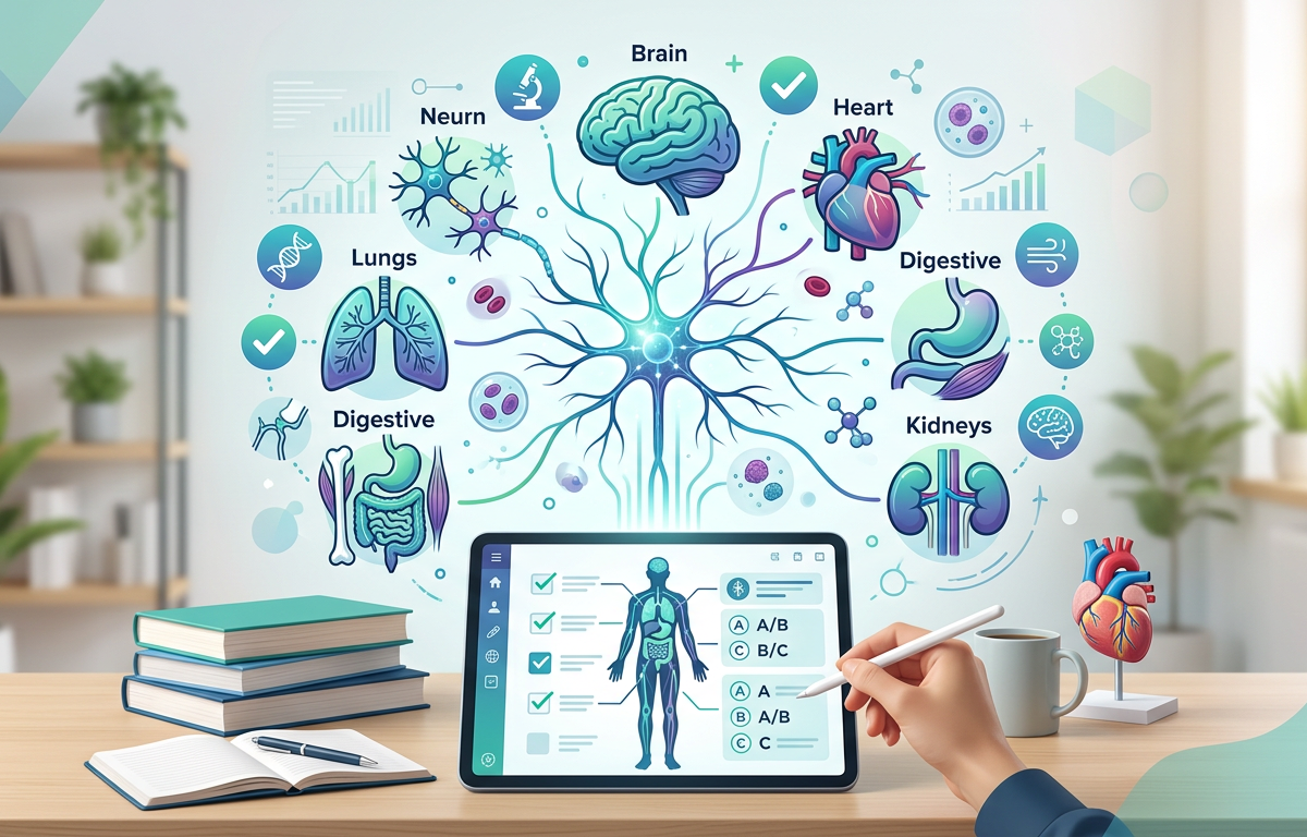 Easy Organ System Questions Practice Questions