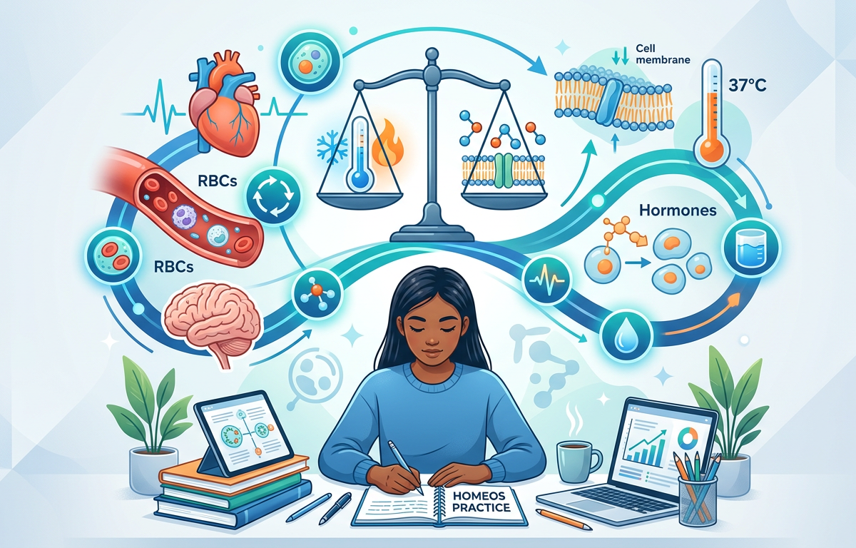 Medium Homeostasis Questions Practice Questions