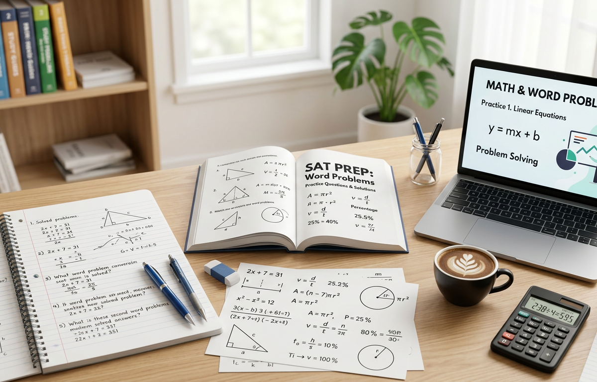 Decoding SAT Word Problems: From Narrative to Equation
