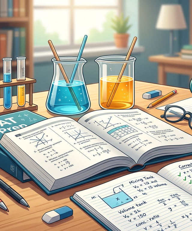 SAT Mixture Practice Questions with Answers