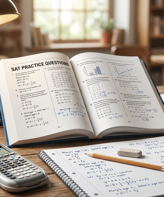 SAT Age Practice Questions with Answers