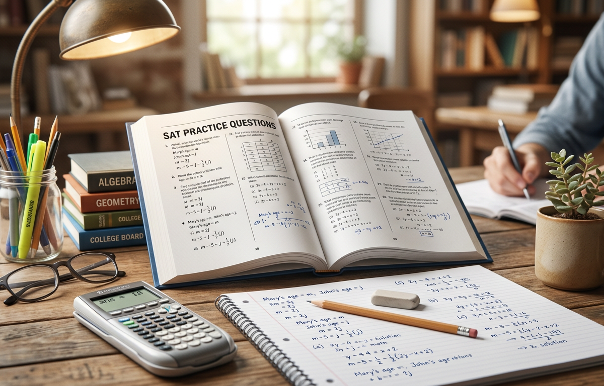 SAT Age Practice Questions with Answers