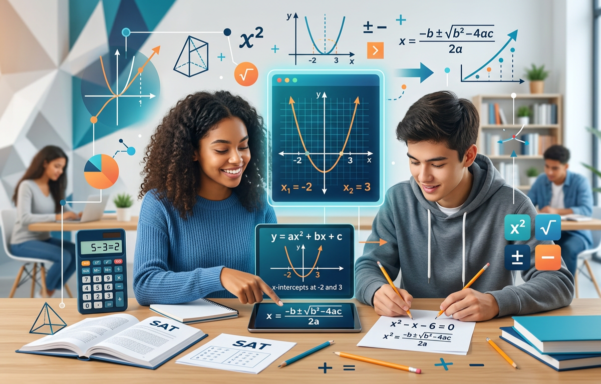 Easy SAT Quadratic Equations Practice Questions