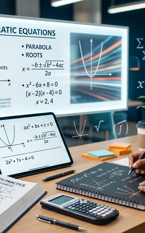 Medium SAT Quadratic Equations Practice Questions