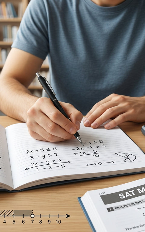 Medium SAT Inequalities Practice Questions