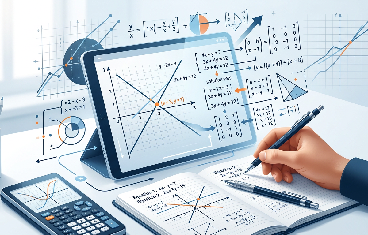 Hard SAT Systems of Equations Practice Questions
