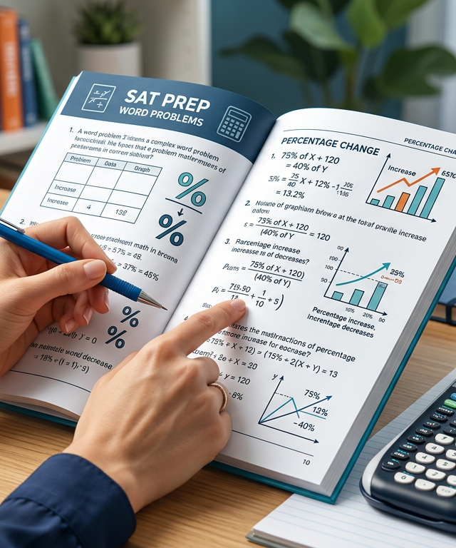 Hard SAT Percentage Word Practice Questions