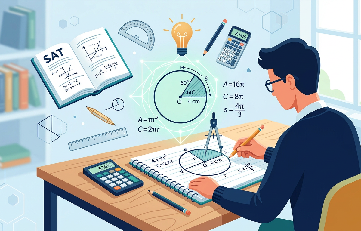 SAT Circle Practice Questions with Answers