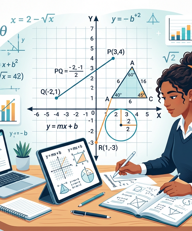 SAT Coordinate Geometry Practice Questions with Answers