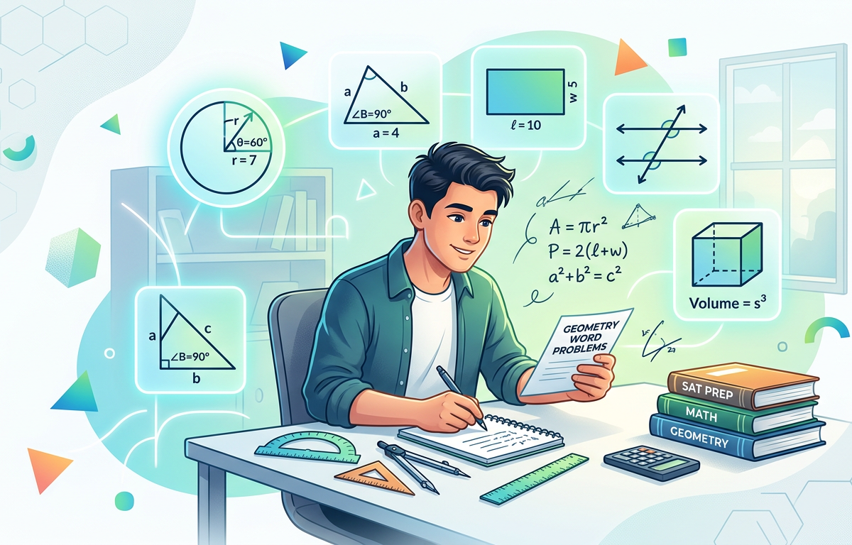 Easy SAT Geometry Word Practice Questions
