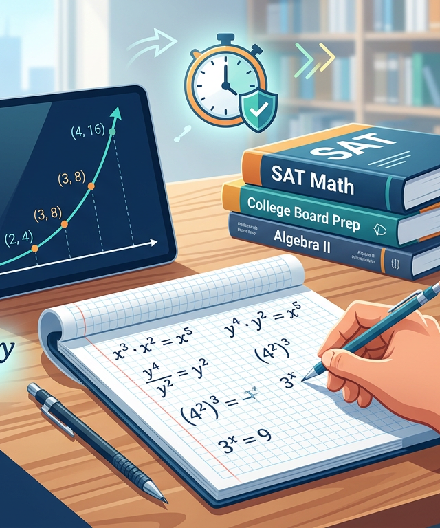 Easy SAT Exponents Practice Questions