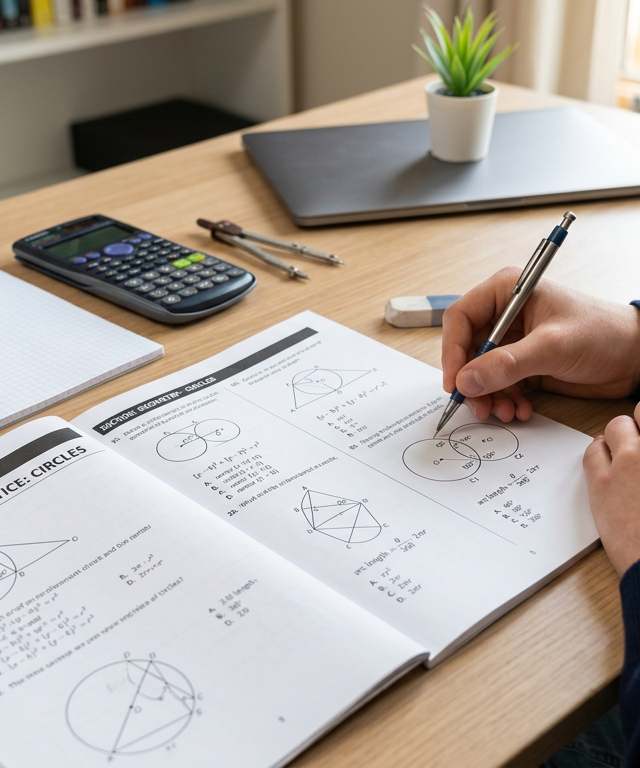 Medium SAT Circle Practice Questions