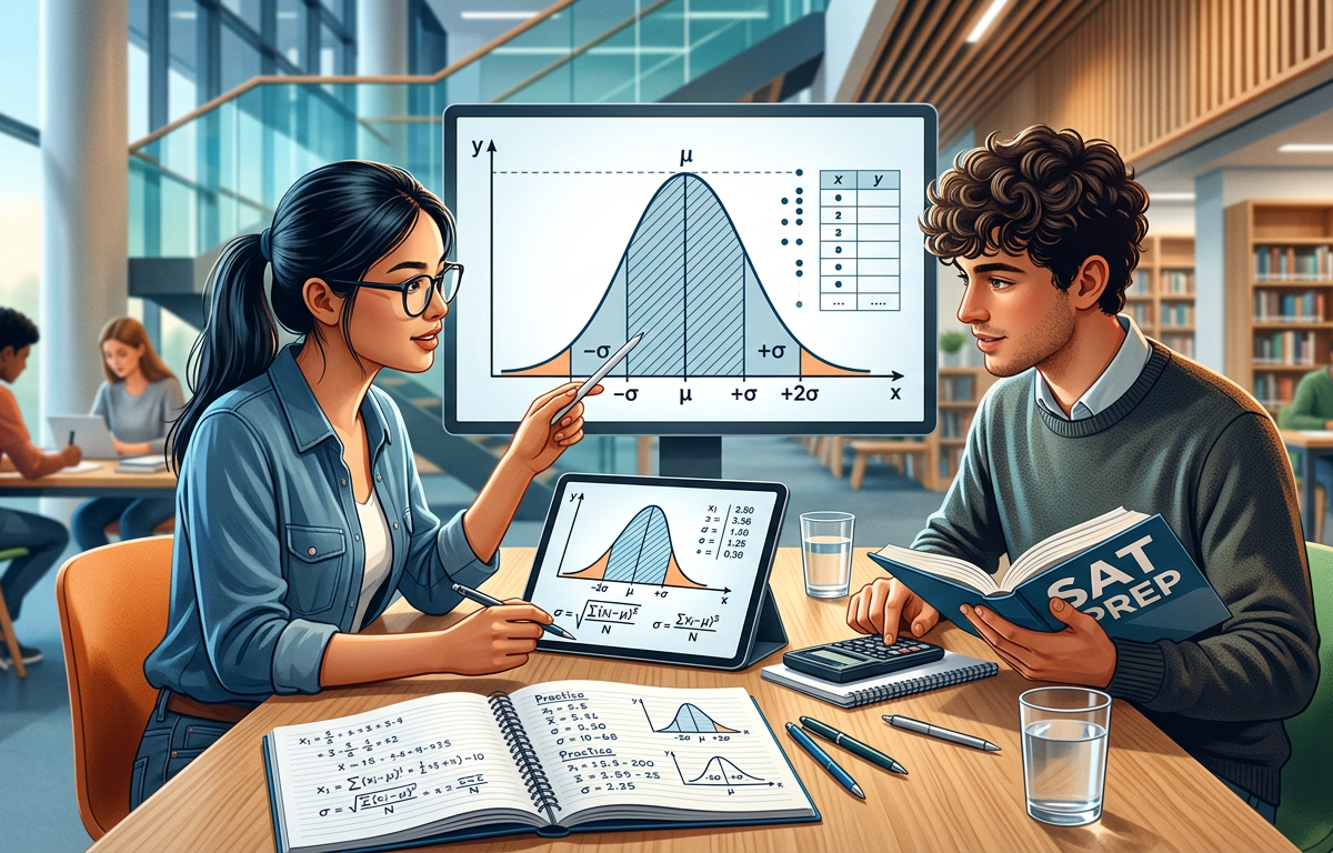 Medium SAT Standard Deviation Practice Questions