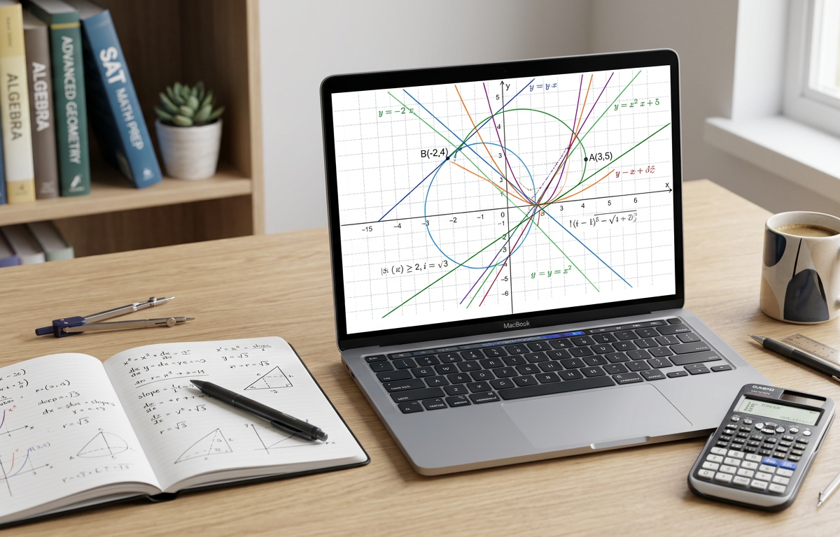 Hard SAT Coordinate Geometry Practice Questions