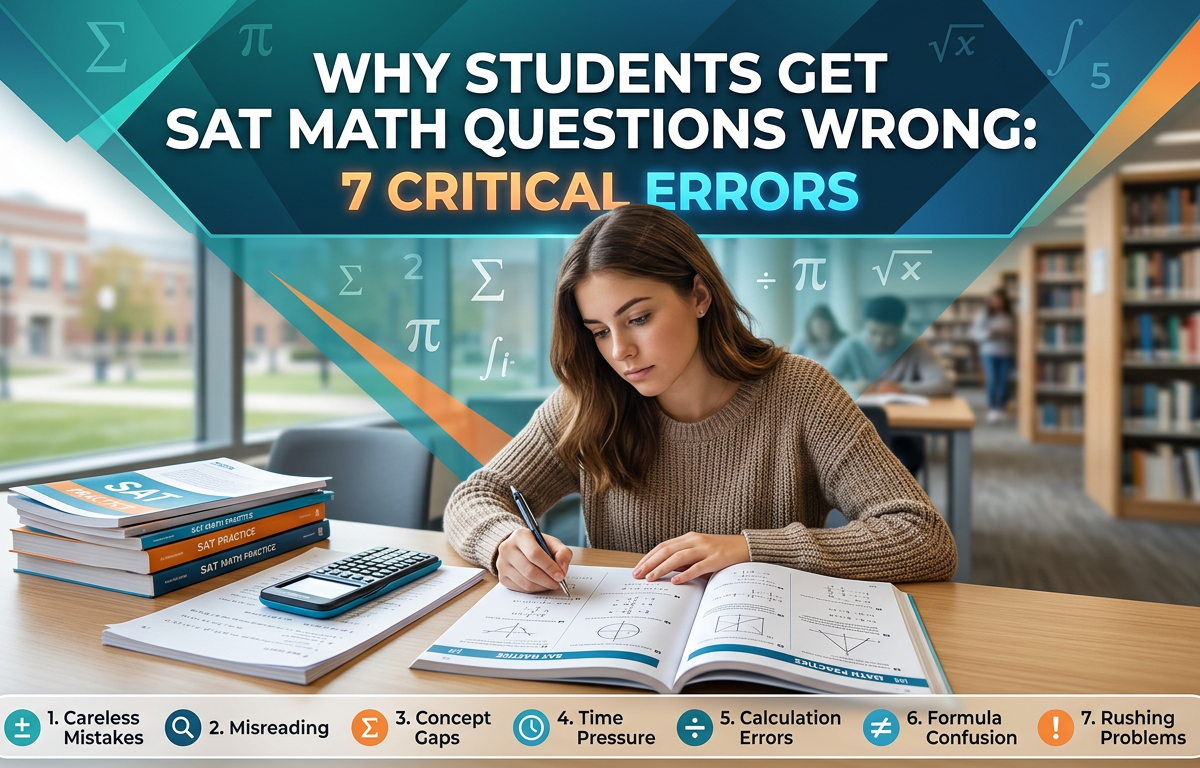 Why Students Get SAT Math Questions Wrong: 7 Critical Errors