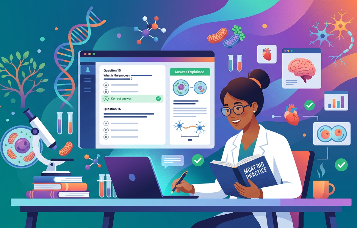 MCAT Biology Practice Questions with Answers