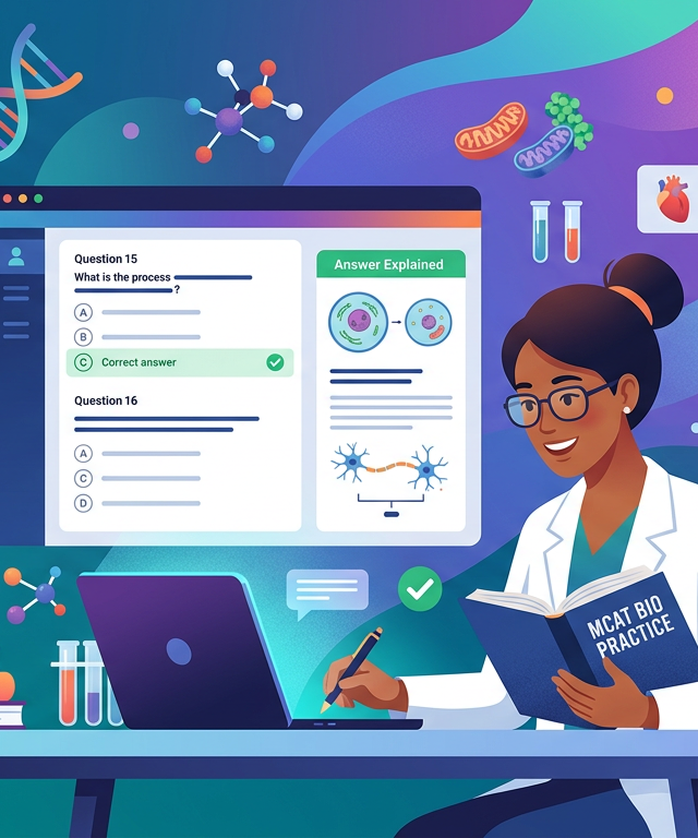 MCAT Biology Practice Questions with Answers