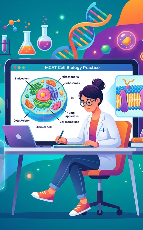 MCAT Cell Biology Practice Questions with Answers
