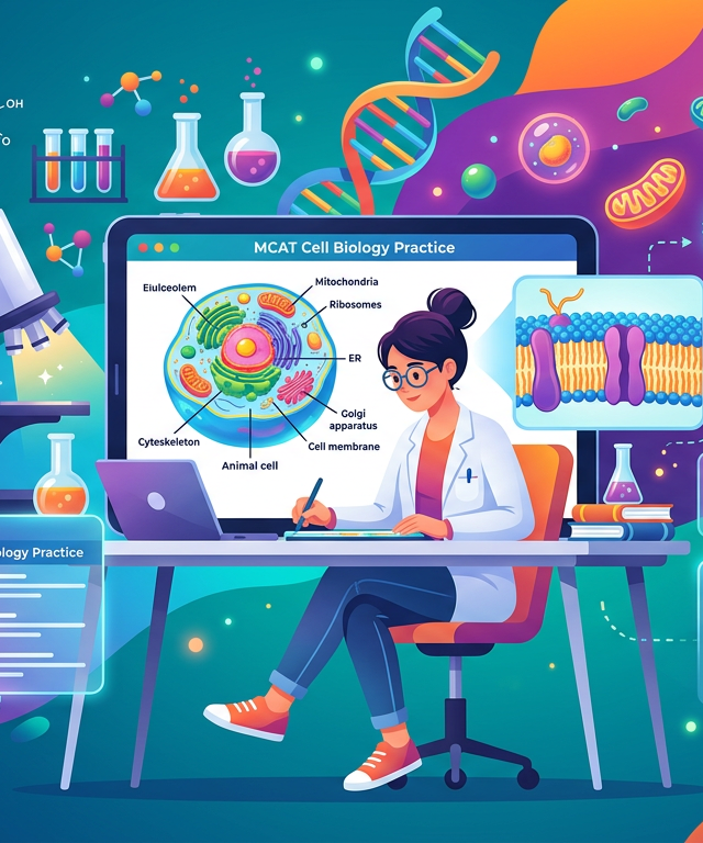 MCAT Cell Biology Practice Questions with Answers