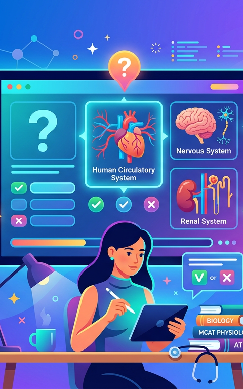 MCAT Physiology Practice Questions with Answers