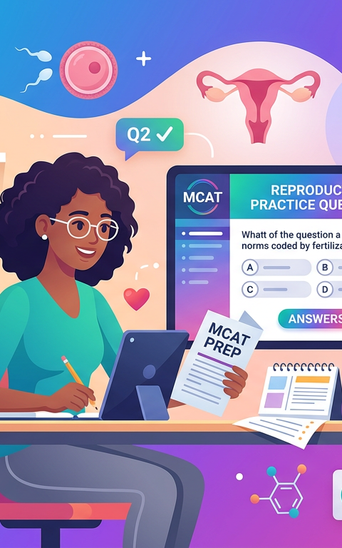 MCAT Reproduction Practice Questions with Answers
