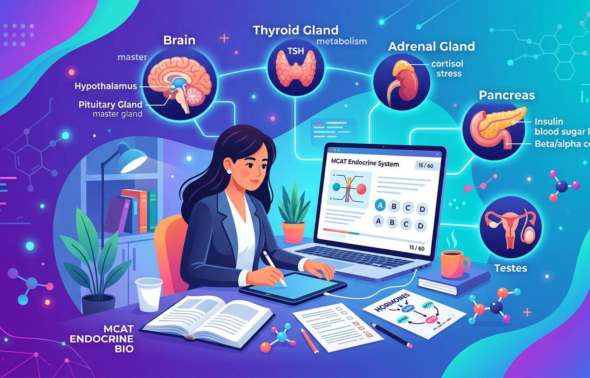 Easy MCAT Endocrine System Practice Questions