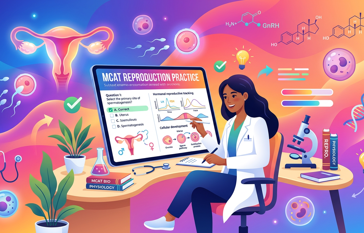 Easy MCAT Reproduction Practice Questions