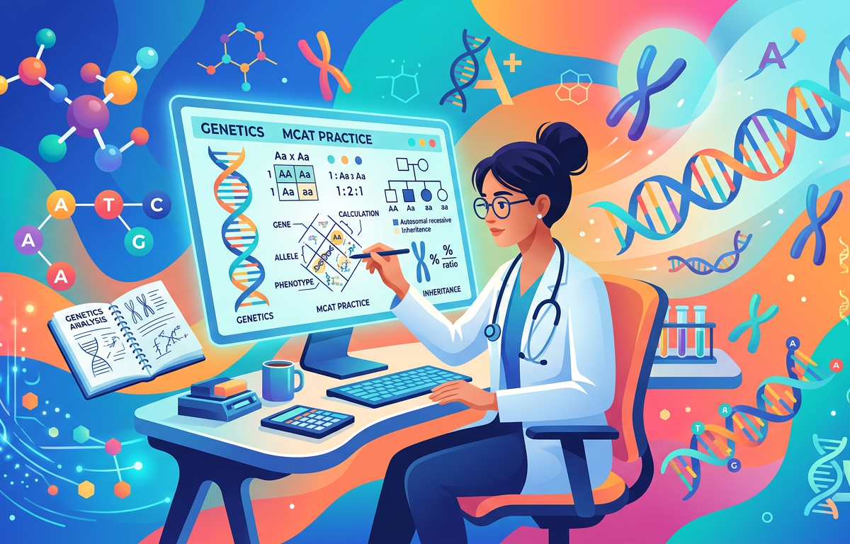 Medium MCAT Genetics Practice Questions