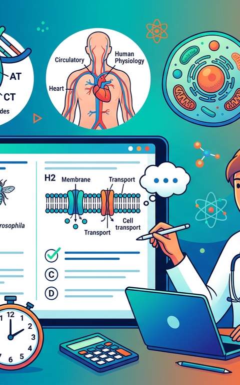 Medium MCAT Biology Exam Practice Questions