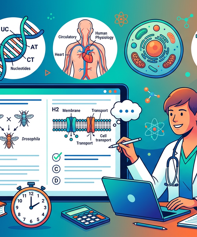 Medium MCAT Biology Exam Practice Questions