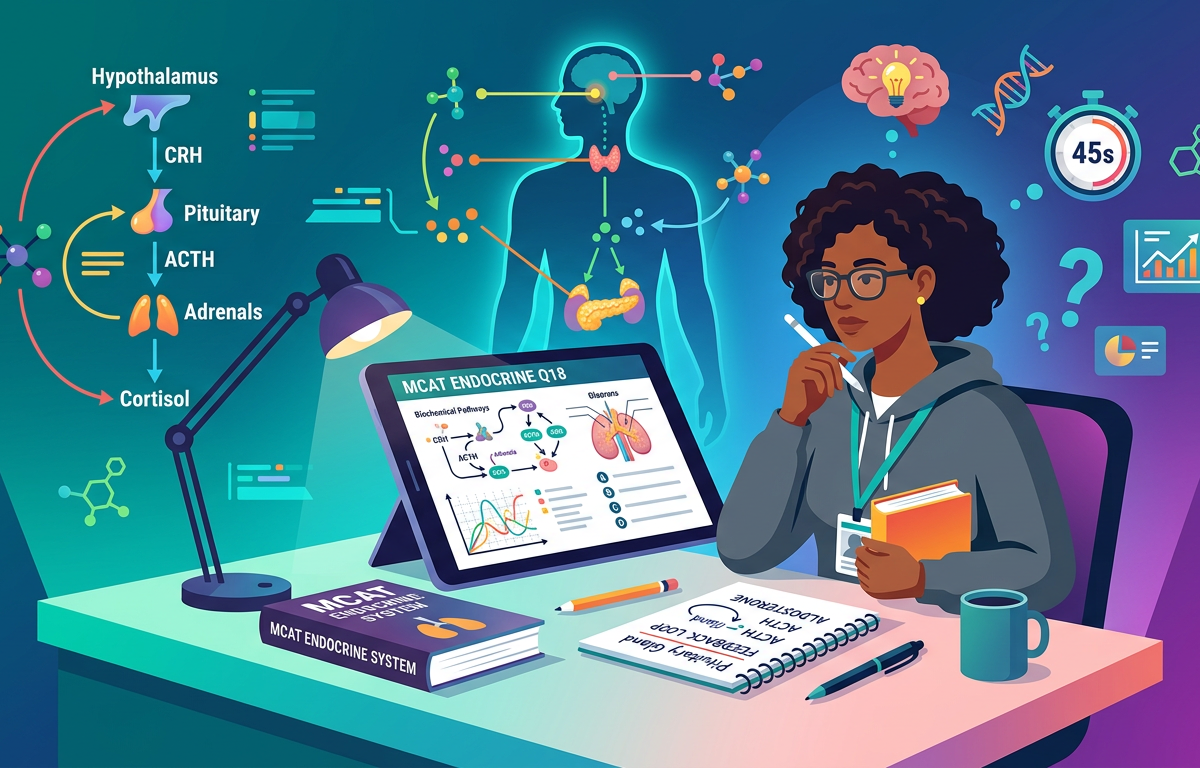 Hard MCAT Endocrine System Practice Questions