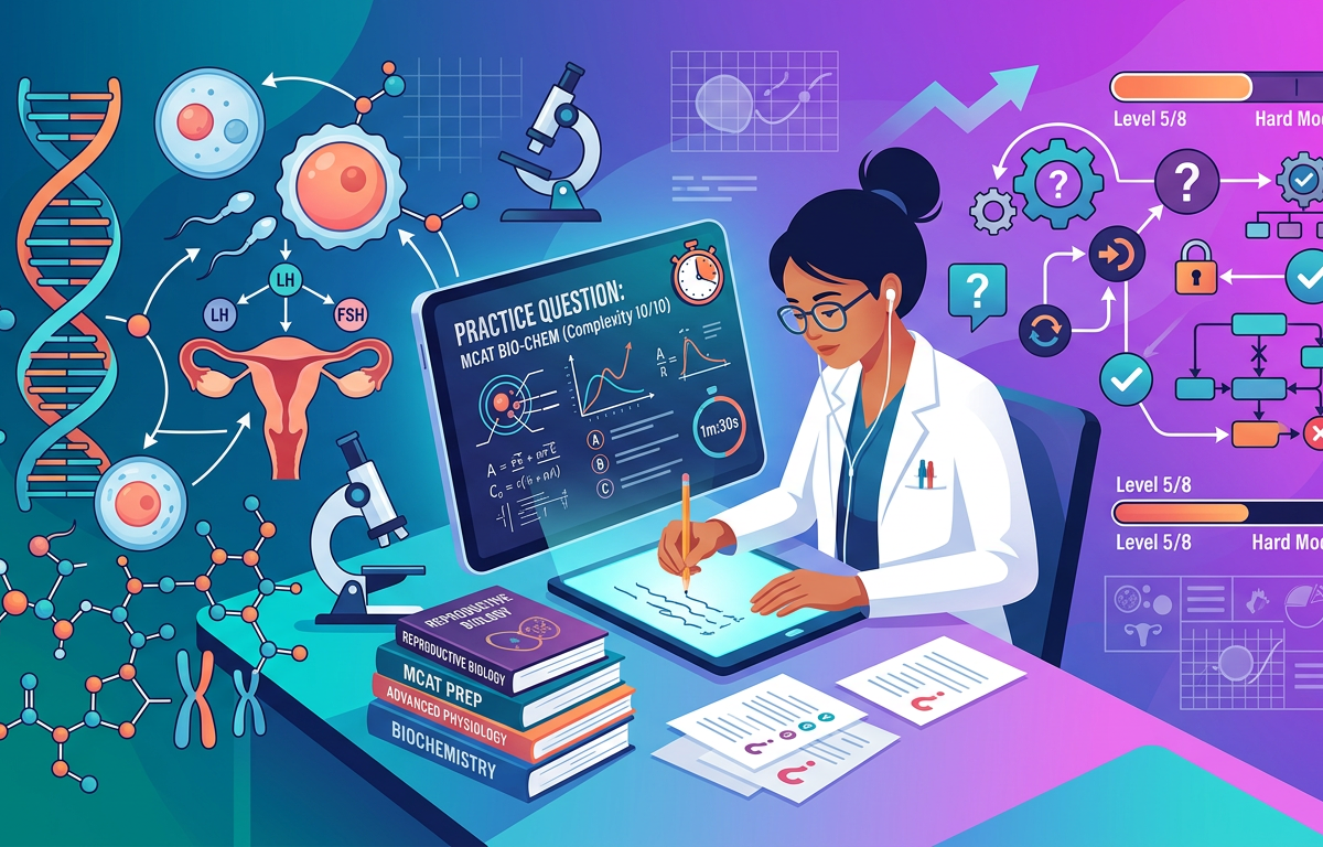 Hard MCAT Reproduction Practice Questions