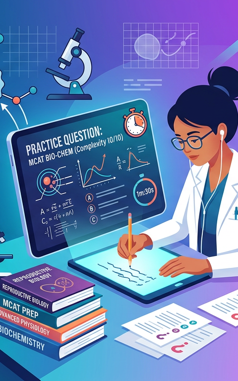 Hard MCAT Reproduction Practice Questions